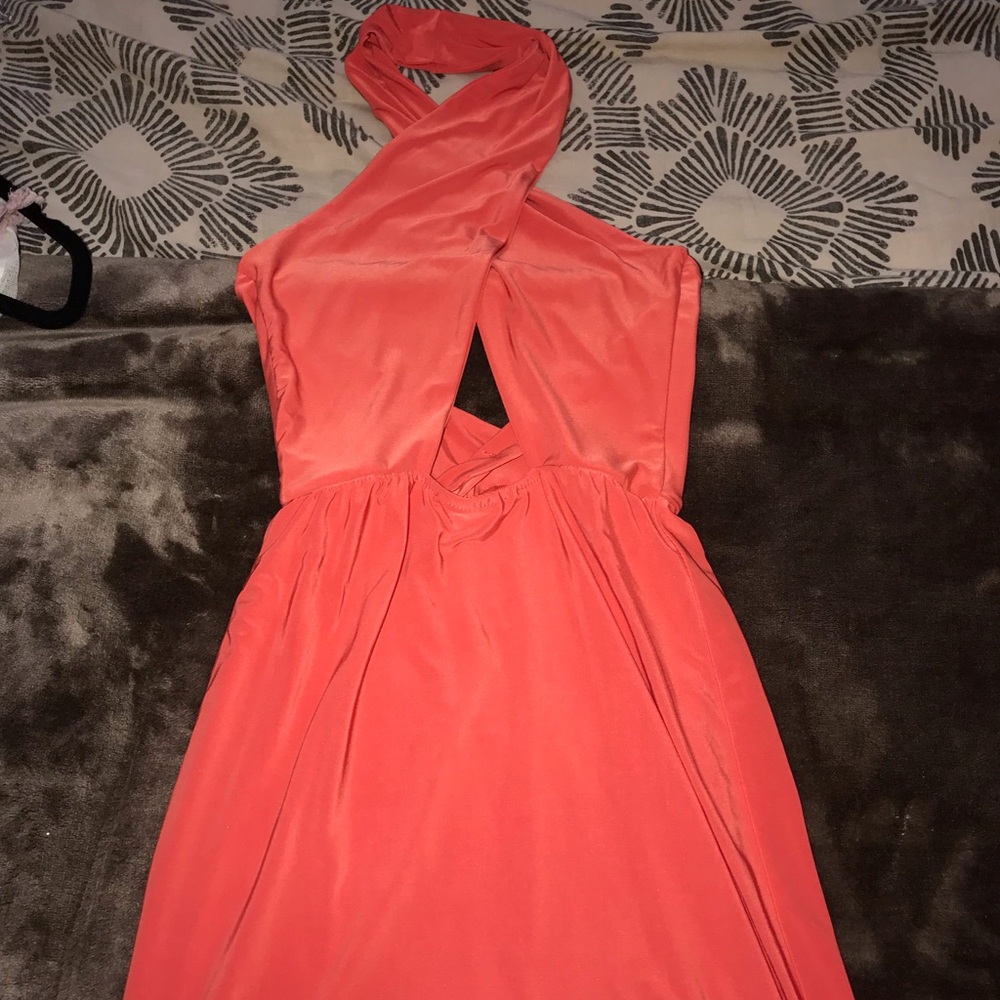 Missguided Bodycon Halter Dress